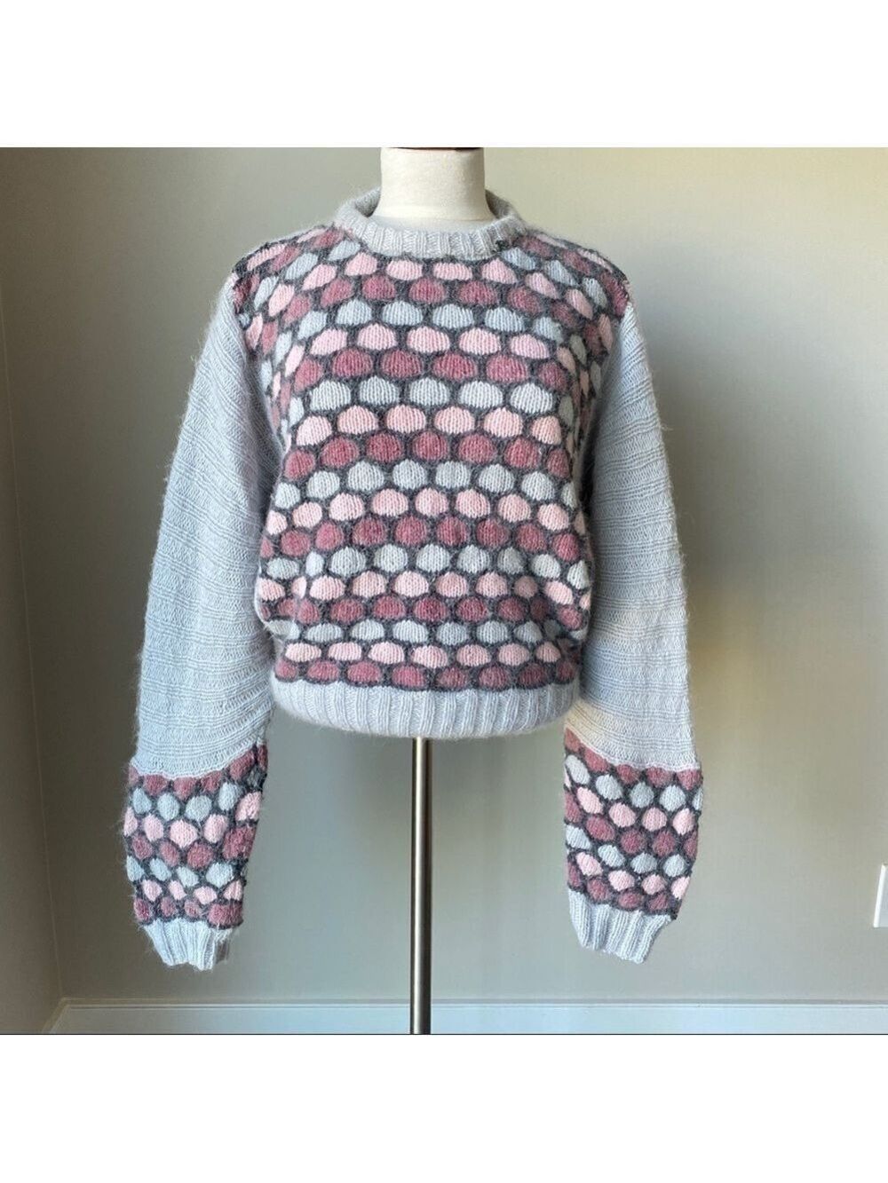 PURL One Hand Knitted Lambswool Angora Sweater Women's One Size (S-M) Australia